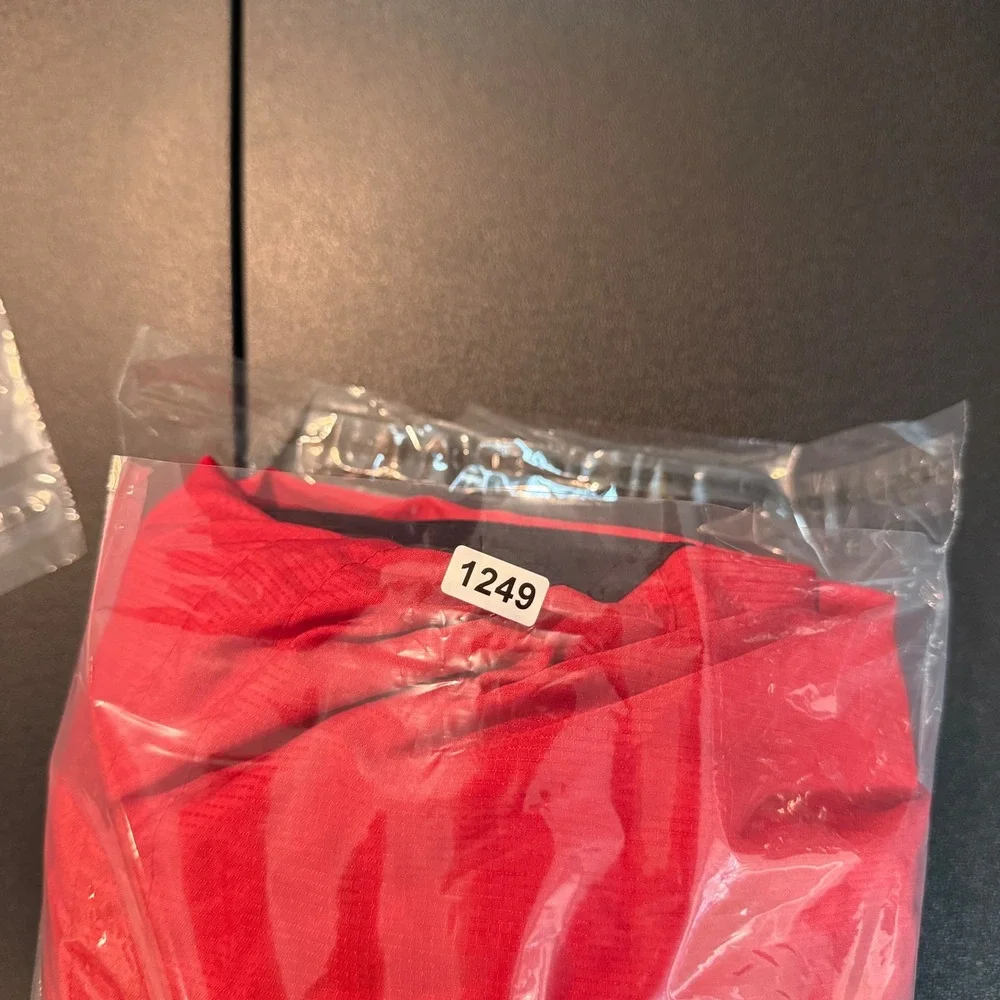 The North Face Summit Series Jacket Red Gore-Tex XCR Waterproof Hooded XL